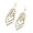 Golden, variant on Opvise Earrings Multi-layer Exquisite Alloy Hook Earrings Jewelry Gift for Party