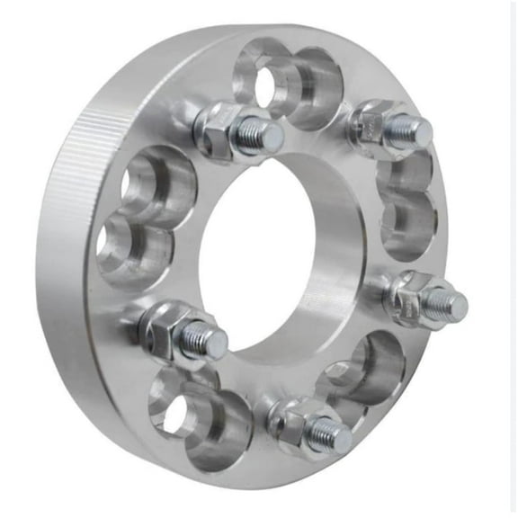 5x4.75 to 5x112 Wheel Adapters 1.25" Compatible with 5x112 Wheels Makes Compatible with 5x120.7 Cars 12x1.5 Grade 12.9 Studs One Piece