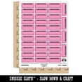 thumbnail image 2 of Deposited Blank Box for Date Signature Bank Check Sticker Set - Light Pink - Gloss Finish - 1.5" Small, 2 of 7