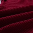 thumbnail image 4 of Jersey de punto para mujer de color liso con cuello cuadrado y manga larga ajustada de punto elástico, poliéster suave, informal, 4 of 8