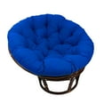 thumbnail image 2 of 23.6"x23.6" Patio Outdoor Hanging Basket Chair Cushions, Hanging Egg Chair Cushion for Hanging Beds, Garden Offices, Rocking Chairs Blue, 2 of 8
