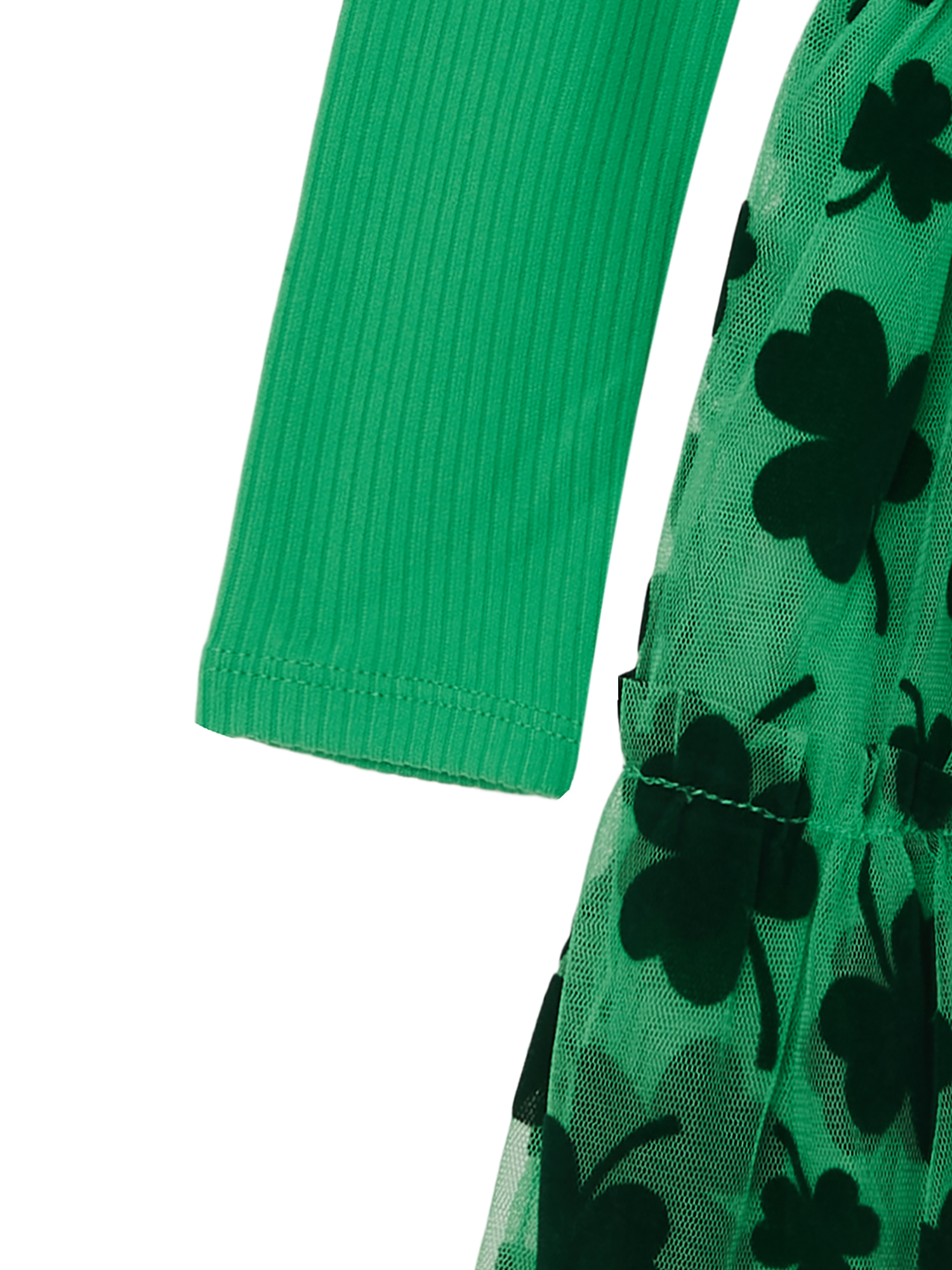 Way To Celebrate Toddler Girls St. Patrick's Day Tulle Tutu Dress, Sizes 12M-5T