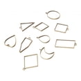 thumbnail image 4 of 10 piezas de colgantes de bisel , , fabricación de joyas de resina, pendientes, collares, pulseras, colgantes y artículos hechos Bronce perfecl espacios en blanco del bisel abierto, 4 of 8