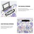 thumbnail image 4 of Haiem Lavender Flowers Luggage Cover Printed Suitcase Covers for Luggage Elastic Washable Suitcase Protector Fits 18-32 Inch Luggage-Medium, 4 of 8