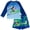 Mickey Surf Navy, variant on Disney Lilo & Stitch Little Boys Rash Guard and Swim Trunks Little Kid to Big Kid