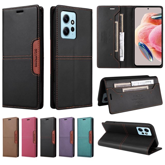 Funda Cartera GANGXUN para Xiaomi Redmi Note 12 4G– Ranuras para Tarjetas, Bloqueo RFID