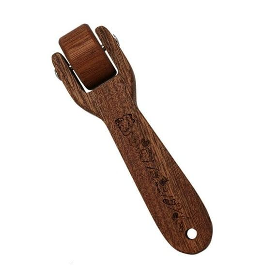 HONCLL Quilting Seam Roller Tool Easy to Grip Wood Pressing Roller Tool for Quilting