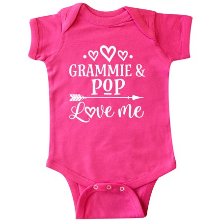 

Inktastic Grammie and Pop Gifts Gift Baby Boy or Baby Girl Bodysuit