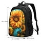 thumbnail image 5 of Disketp Deep Yellow Colorful Sunflower Mochila de Viaje Estampada para Laptop con Puerto de Carga USB, Mochila Impermeable para Computadora – Regalo para Hombres y Mujeres, 5 of 7