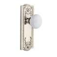 thumbnail image 4 of Grandeur 814833 Parthenon Solid Brass Rose Privacy Door Knob Set - Brass, 4 of 7