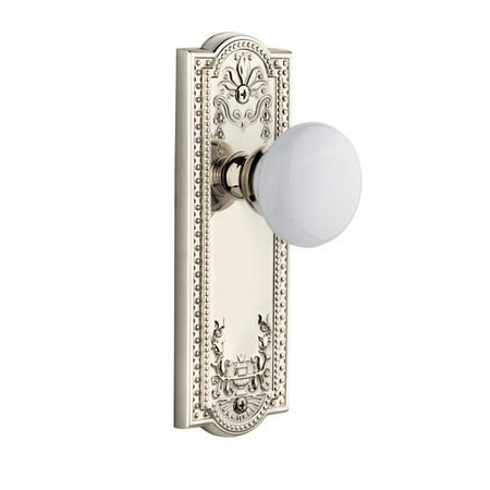 Grandeur Hyde Park Passage Door Knob With Parthenon Rosette