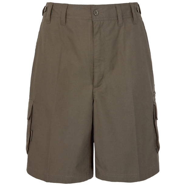Trespass - Pantalones cargo de hiking repelentes al agua Modelo Gally hombre caballero (Corteza)