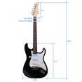 thumbnail image 2 of Zimtown 39 Inch 6 String Electric Guitar Rosewood Fingerboard With Gigbag 7-Color, 2 of 6