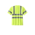 thumbnail image 4 of CornerStone ANSI 107 Class 3 Short Sleeve Snag-Resistant Reflective T-Shirt | Men's and Women's Safety Clothing, High Visibility Tee for Work, 4 of 4