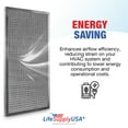 thumbnail image 5 of LifeSupplyUSA 14x25x1 Electrostatic Air Filter, MERV 8, Washable, Reusable Furnace AC/HVAC Filter, Energy Saving, Easy to Clean, Long-Lasting, 5 of 5