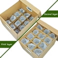 thumbnail image 6 of 3 Sets-two layer Corrugated Packing Boxes with Divider Kits, 6 of 7