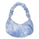 thumbnail image 1 of Moda Tie Dye Print Canvas Underarm Bag Mujer Bolsos plisados ​​(Azul) Likrtyny Para estrenar, 1 of 9