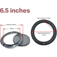 thumbnail image 2 of Cover Subwoofer Cover Decorative Circle for Car Stereo Speakers, Black (4 Inch) 4 Inch, 2 of 5