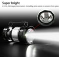 thumbnail image 3 of LED Collapsible Portable Solar DC Rechargeable Lantern Flashlight Waterproof Survival Lights for Camping Hurricanes Emergencies Power Outages Homes Indoor Outdoor, 3 of 8