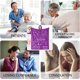 thumbnail image 4 of LHSHID Get Well Soon Gifts for Women Inspirational Gifts for Women Couragement Compassion Purple Throw Blanket Warm Hugs Gifts for Women Friend Mom Wife Daughter Sister Colleague 40x50in, 4 of 5
