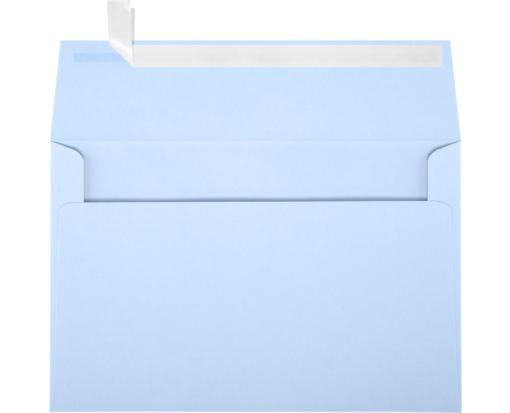 Blue Baby Blue for 5 1/2 x 8 1/2 Cards with Peel and Press 50 Pack Envelope Size 5 3/4 x 8 3/4 LUXPaper A9 Invitation Envelopes in 80 lb Printable Envelopes for Invitations 