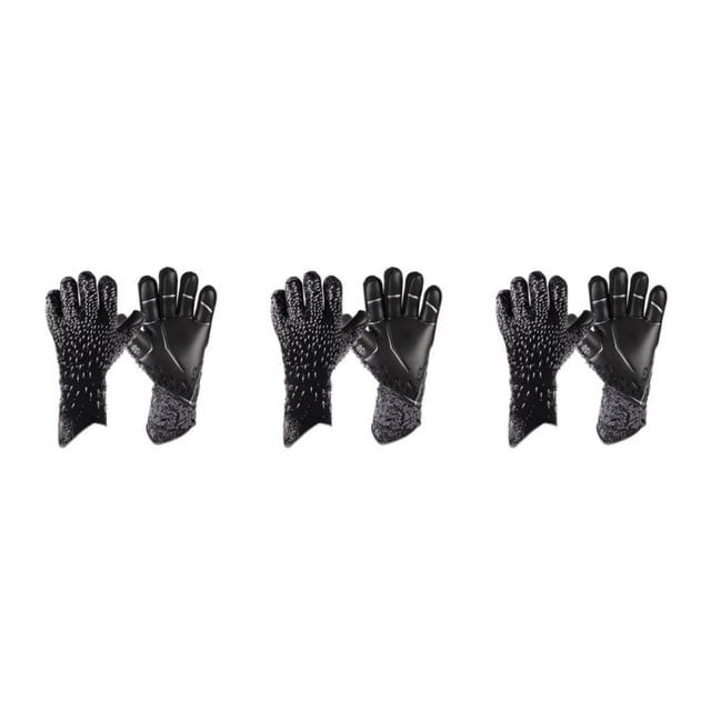 Eigraketly Guantes de fútbol para niños talla 6/7/8/9/10, guantes de portero de fútbol para niños, protección gruesa no duradera para juegos, Type1 NO1