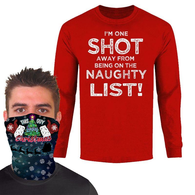 mens christmas long sleeve t shirts