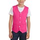 thumbnail image 4 of Odeerbi Chaqueta de Traje de Niños y Niñas Color Sólido V Cuello Botón Chaleco Con Bolsillos Vestido Formal Chaleco Para La Fiesta de Boda, 4 of 8