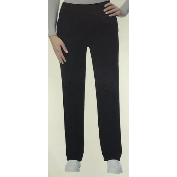 32 Degree Women's Fleece Open Leg Sweatpants, Black Large - NEW