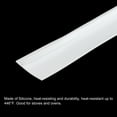 thumbnail image 4 of Uxcell 25inch Length Silicone Stove Gap Cover Gap Filler Between Stove and Counter White, 4 of 5