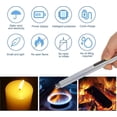 thumbnail image 2 of Mini encendedor recargable por USB, resistente al viento, largo, recargable (velas no incluidas), 2 of 5