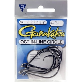VMC Inline Single Fishing Hook - Coastal Black #3/0 Size For Saltwater Fishing