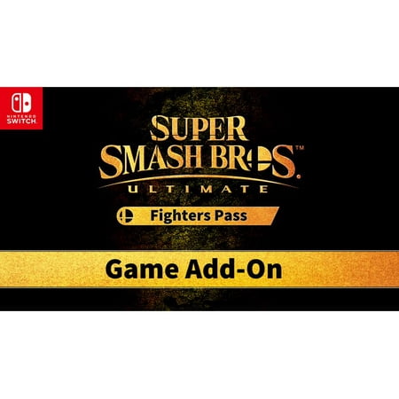 Super Smash Bros. Ultimate Fighters Pass, Nintendo, Nintendo Switch, 045496663124 (Digital Download)
