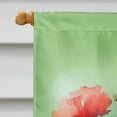 thumbnail image 3 of Ohio Scarlet Carnations in Watercolor House Flag 28 in x 40 in, 3 of 5