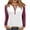 Wine_12#77, variant on Hearthz Raglan Sleeve Tops for Women Color Block Long Sleeve Shirts for Women Cotton Fall V-Neck Button Henley Shirts for Women