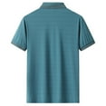 thumbnail image 6 of Mens Button Down Shirt Beach Attire Men Mens Shirts Tee Shirt Shirts Long Sleeve with Button Big And Tall Long Sleeve T for Men Bodysuit Crotch Corduroy Men's Advanced Ice Light Blue 4XL, 6 of 7