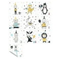 thumbnail image 1 of Agiferg 1Set 10pc Self Adhesive Tile Cartoon Print Sticker Kitchen Bathroom Wall Sticker Decoration, 1 of 1