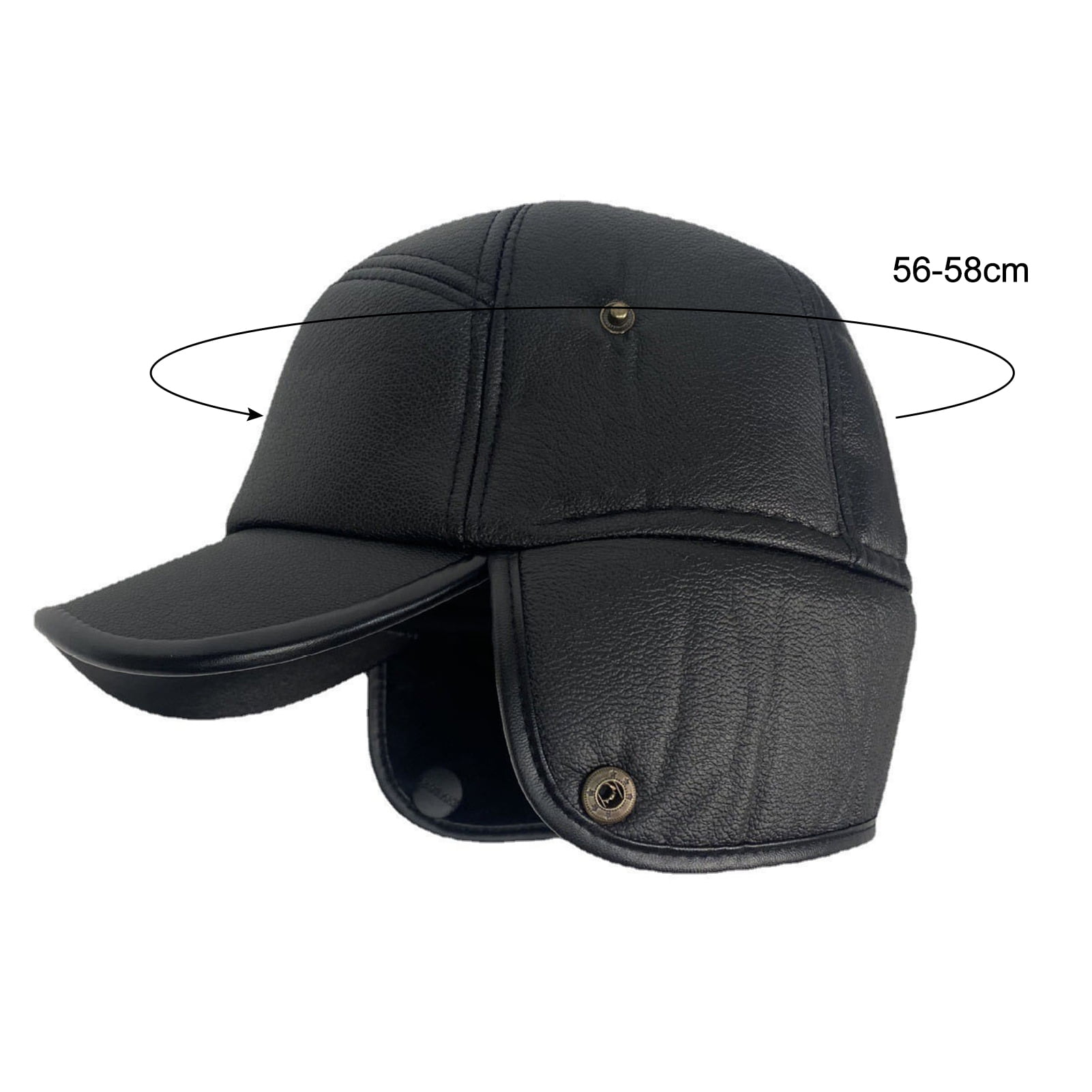 Cheap Warm Winter Cap Sport Golf Baseball Cap Hats For Men Casual Fashion  Dad Caps with Thicken Earflaps