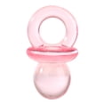 thumbnail image 3 of Juego de 50 piezas para baby showers y decoraciones para mesas con chupetes acrílicos transparentes de color rojo, 3 of 4