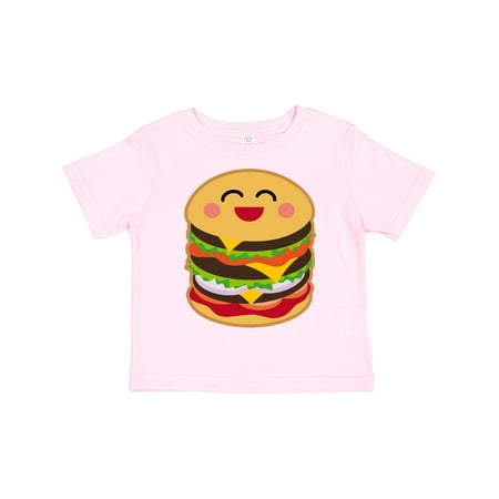 

Inktastic Hamburger Kawaii Gift Toddler Boy or Toddler Girl T-Shirt