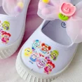 thumbnail image 5 of Sanrios-zapatos de lona con lazo para niños, zapatillas informales de dibujos animados de Anime, Cinnamoroll, Hellokittys, Kuromi, Kawaii, color blanco, 5 of 5