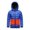 Blue, variant on Odeerbi Kids Boys Girls Heated Jacket Kids Puffer Coat Children USB Intelligent Constant Temperature 3 Areas Heated Coat Plus Size Winter Windproof Heated Jacket Blue 8-9 Years without Power Bank