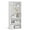 White, variant on Cube Storage Organizer 3-Tier Bookshelf Bookcase with Adjustable Storage Shelves Rustic Brown
