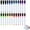 Multi-color, variant on Tutuviw 24 Pcs Black Magnetic Dry Erase Markers with Eraser Cap,Whiteboard Mini Dry Erase Markers Bulk, Fine Tip Whiteboard Markers for Dry-Erase Boards Classroom Office Home