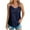 A-Blue, variant on Sequin Tops for Women V Neck Double Spaghetti Strapes Dressy Tank Tops Sparkly Party Club Night Blouse Outfits S-2X B-Pink