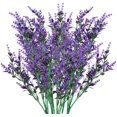 thumbnail image 1 of 6 piezas de flores artificiales de lavanda, flores artificiales decorativas, plástico, 1 of 5