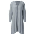 thumbnail image 3 of Vedolay Casual Tops for Women Casual Long Sleeve Open Front Work Office Fashion Casual Jackets,Gray XL, 3 of 5