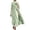 Green, variant on Womenās Casual RuffledāHem FlowyāChiffon OpenāFront FullāLength Muslim Abaya Cardigan For RamadanāPrayer And Everyday DubaiāStyle Wear Size SāXXL Plus Size Friendly