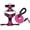 Hot Pink, variant on Explosion Proof Dog Harness and Leash | Tugging Control Chest Strap for Strong Pullers | Reflective Pet Walking Gear, Rose Red, L