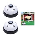 thumbnail image 1 of Pet Training Bells 2 Pcs Dog Bells for Potty Training and Communication Device-White, 1 of 8
